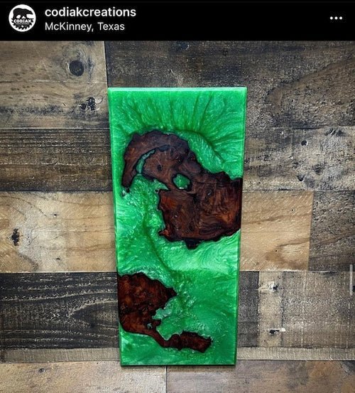 Black Diamond Pigments - Jungle Green - 51g | Mica Pigment | Hamilton Lee Supply