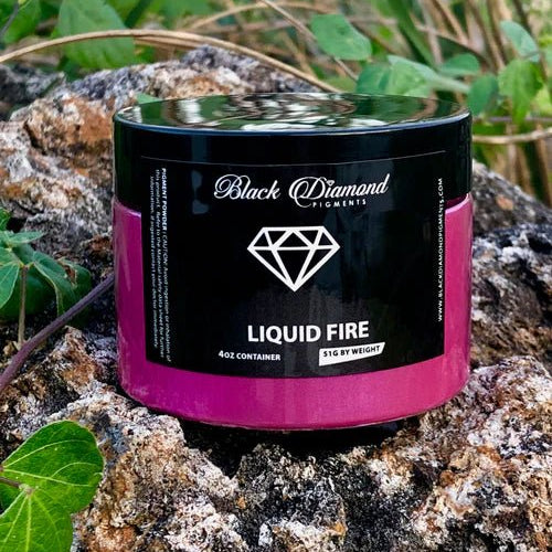 Black Diamond Pigments - Liquid Fire - 51g | Mica Pigment | Hamilton Lee Supply
