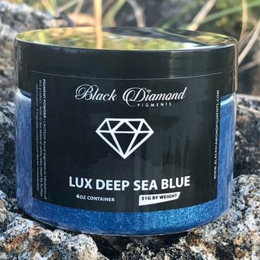 Black Diamond Pigments - Lux Deep Blue Sea - 51g | Mica Pigment | Hamilton Lee Supply