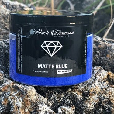 Black Diamond Pigments - Matte Blue - 51g | Mica Pigment | Hamilton Lee Supply