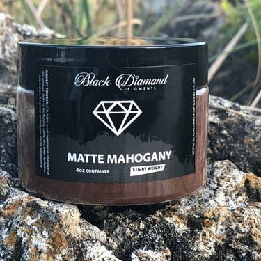 Black Diamond Pigments - Matte Mahogany - 51g | Mica Pigment | Hamilton Lee Supply