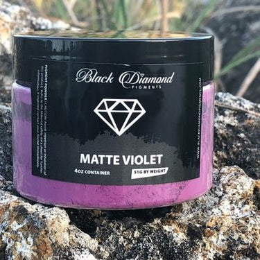 Black Diamond Pigments - Matte Violet - 51g | Mica Pigment | Hamilton Lee Supply