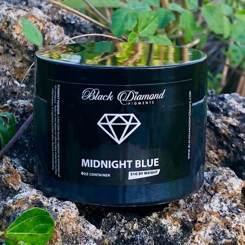 Black Diamond Pigments - Midnight Blue - 51g | Mica Pigment | Hamilton Lee Supply