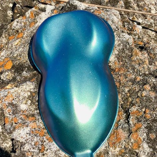 Black Diamond Pigments - Mystic Green/Blue - 51g | Mica Pigment | Hamilton Lee Supply