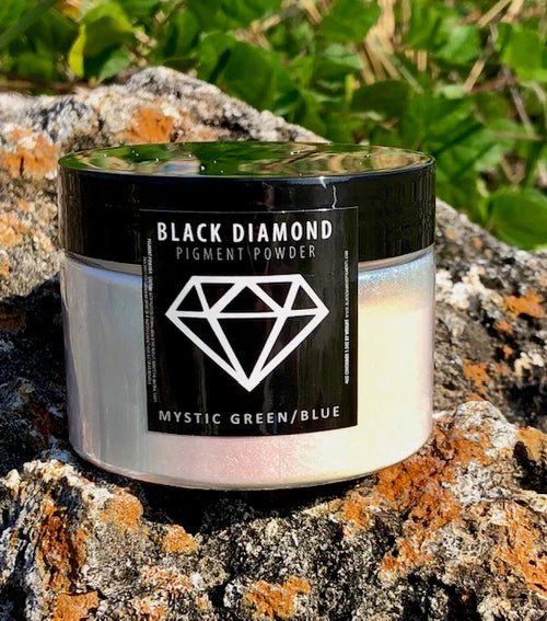 Black Diamond Pigments - Mystic Green/Blue - 51g | Mica Pigment | Hamilton Lee Supply