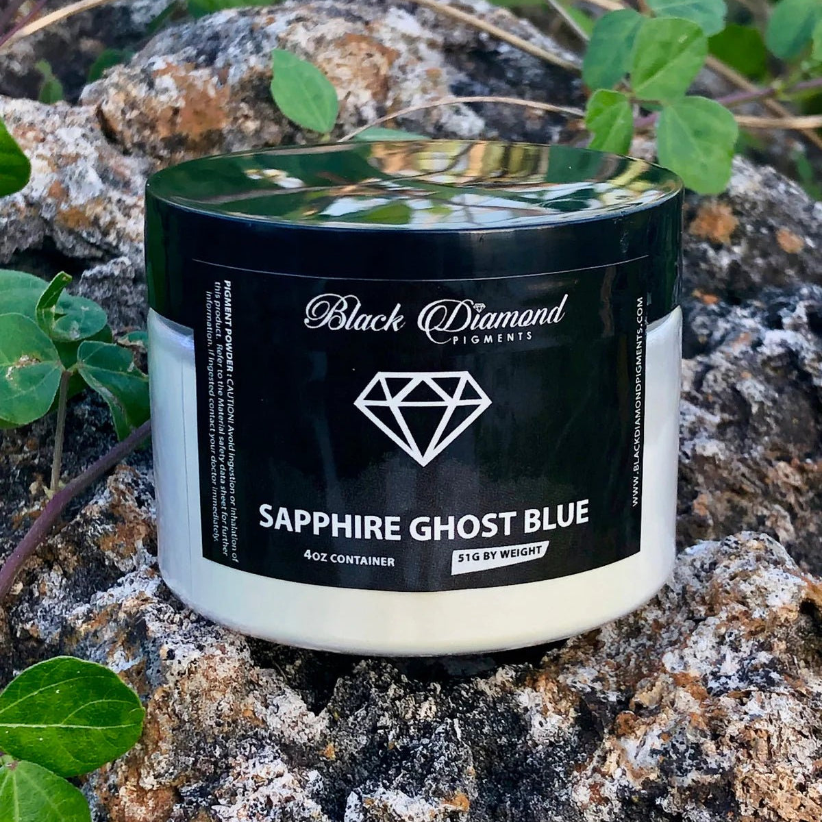 Black Diamond Pigments - Sapphire Ghost Blue - 51g | Mica Pigment | Black Diamond Pigments