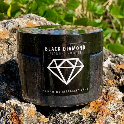 Black Diamond Pigments - Sapphire Metallic Blue - 42g | Mica Pigment | Hamilton Lee Supply