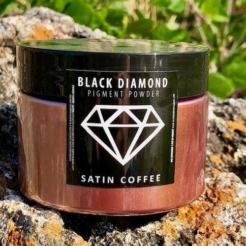 Black Diamond Pigments - Satin Coffee - 51g | Mica Pigment | Hamilton Lee Supply