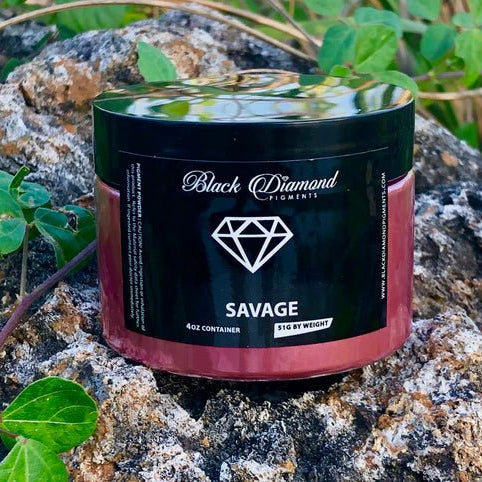 Black Diamond Pigments - Savage - 51g | Mica Pigment | Hamilton Lee Supply
