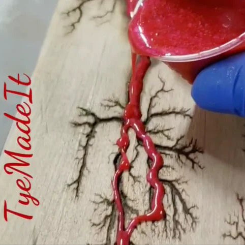 Black Diamond Pigments - Scarlet - 51g | Mica Pigment | Hamilton Lee Supply