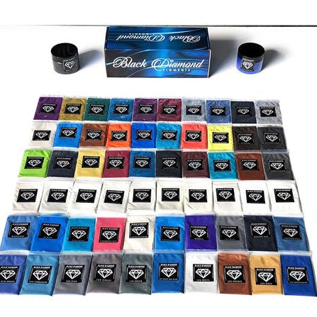 Black Diamonds Pigment Boxes | Mica Pigment | Hamilton Lee Supply