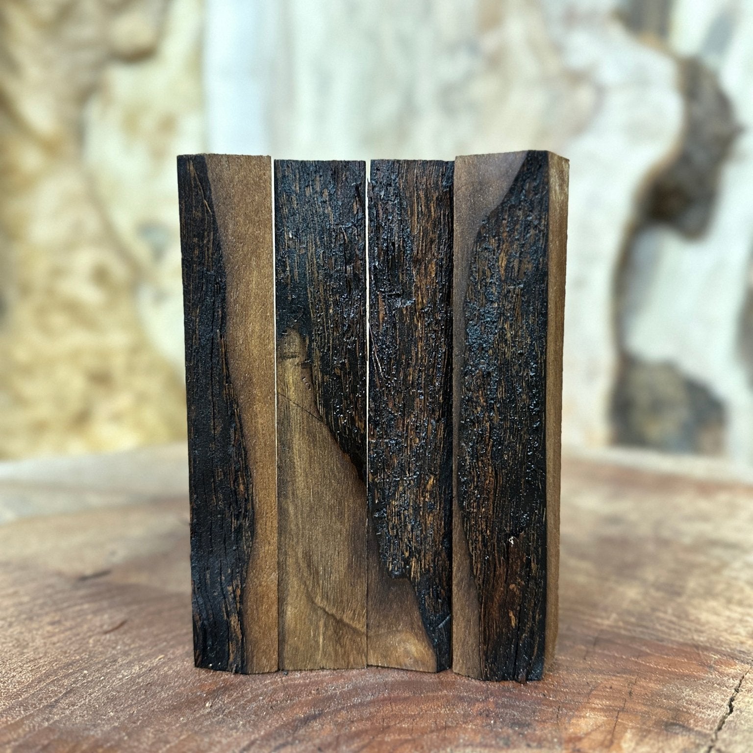 Black Walnut Hybrid Blanks 4 Pack Bundle | Black Walnut | Hamilton Lee Supply
