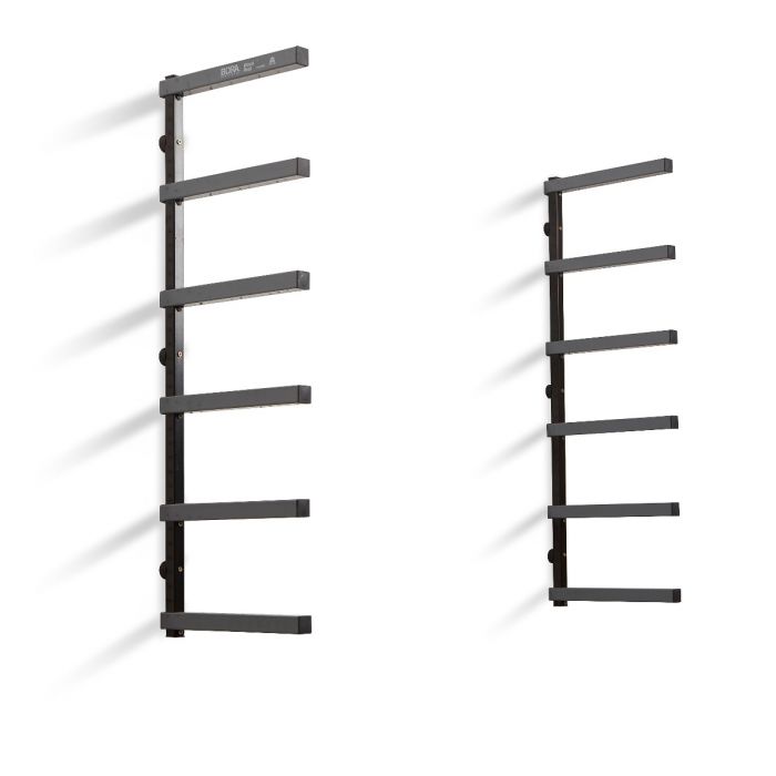 BORA - Wood Rack 6-Tier (Black/Gray) | Tool | Hamilton Lee Supply
