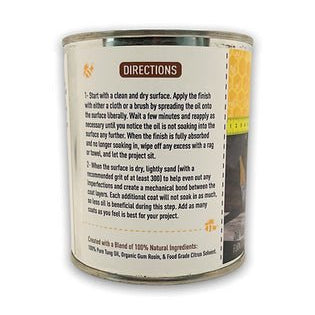 Bumblechutes All-Natural Wood Finish | Finish | Hamilton Lee Supply