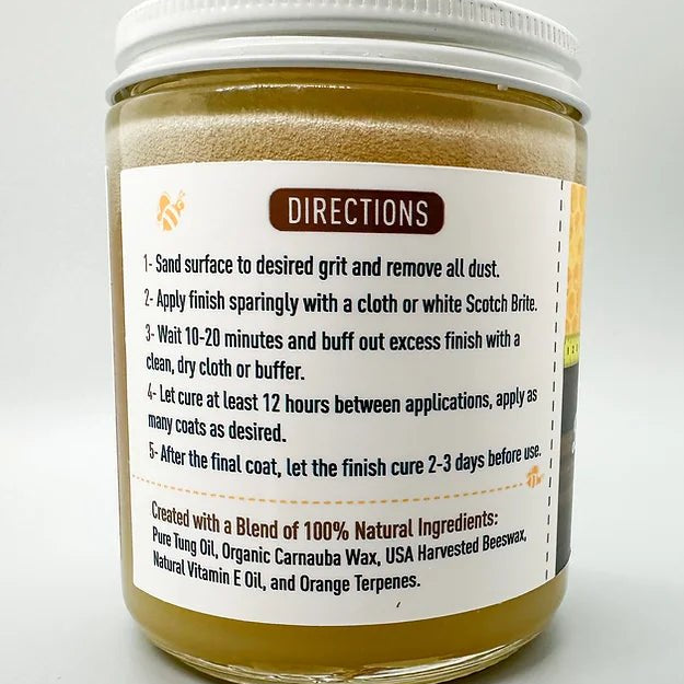 Bumblechutes Bee'Nooba Wax | Oil Finish | Hamilton Lee Supply