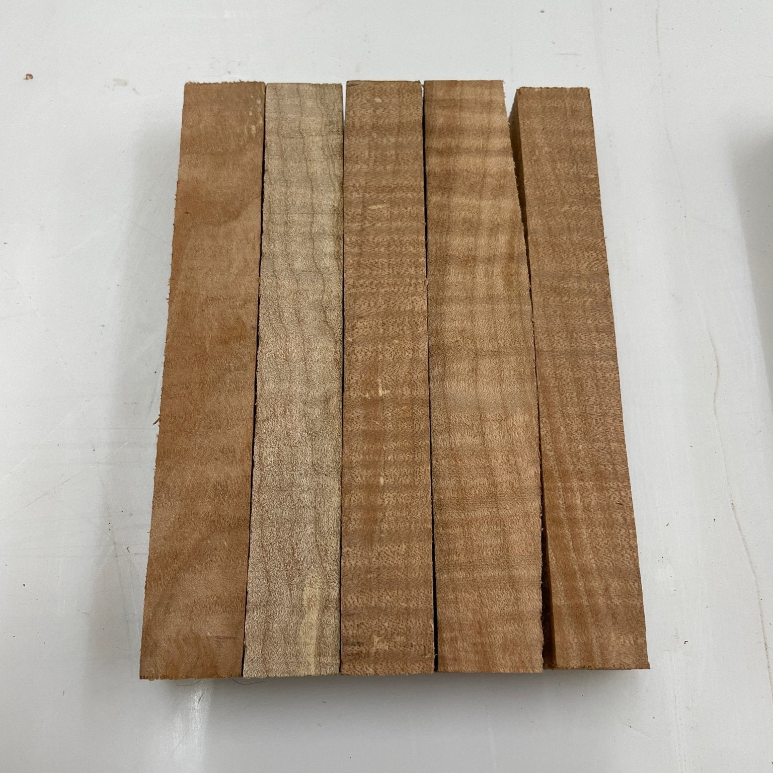 Curly Maple Pen Blank Set | Turning Stock | Hamilton Lee Supply