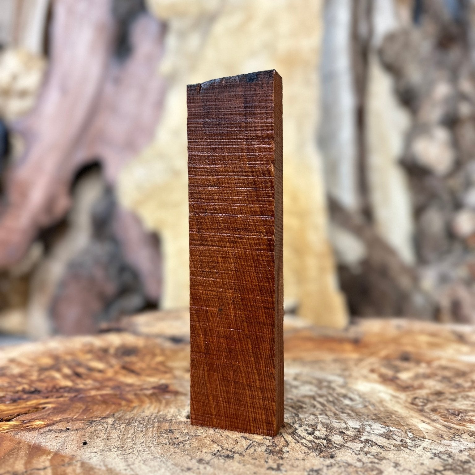 Redwood Burl Knife Scale Blank | Redwood Burl | Hamilton Lee Supply