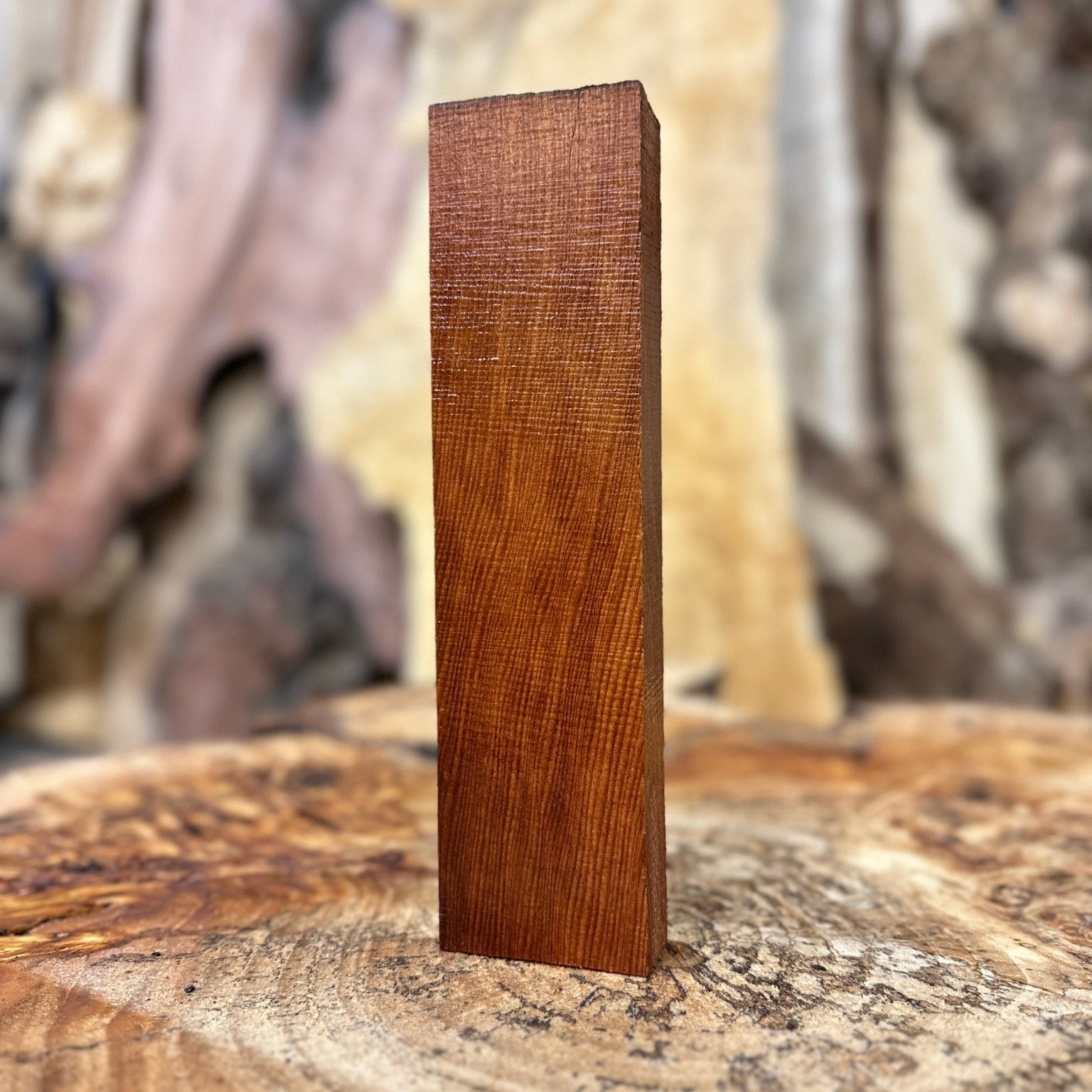 Redwood Burl Knife Scale Blank | Redwood Burl | Hamilton Lee Supply