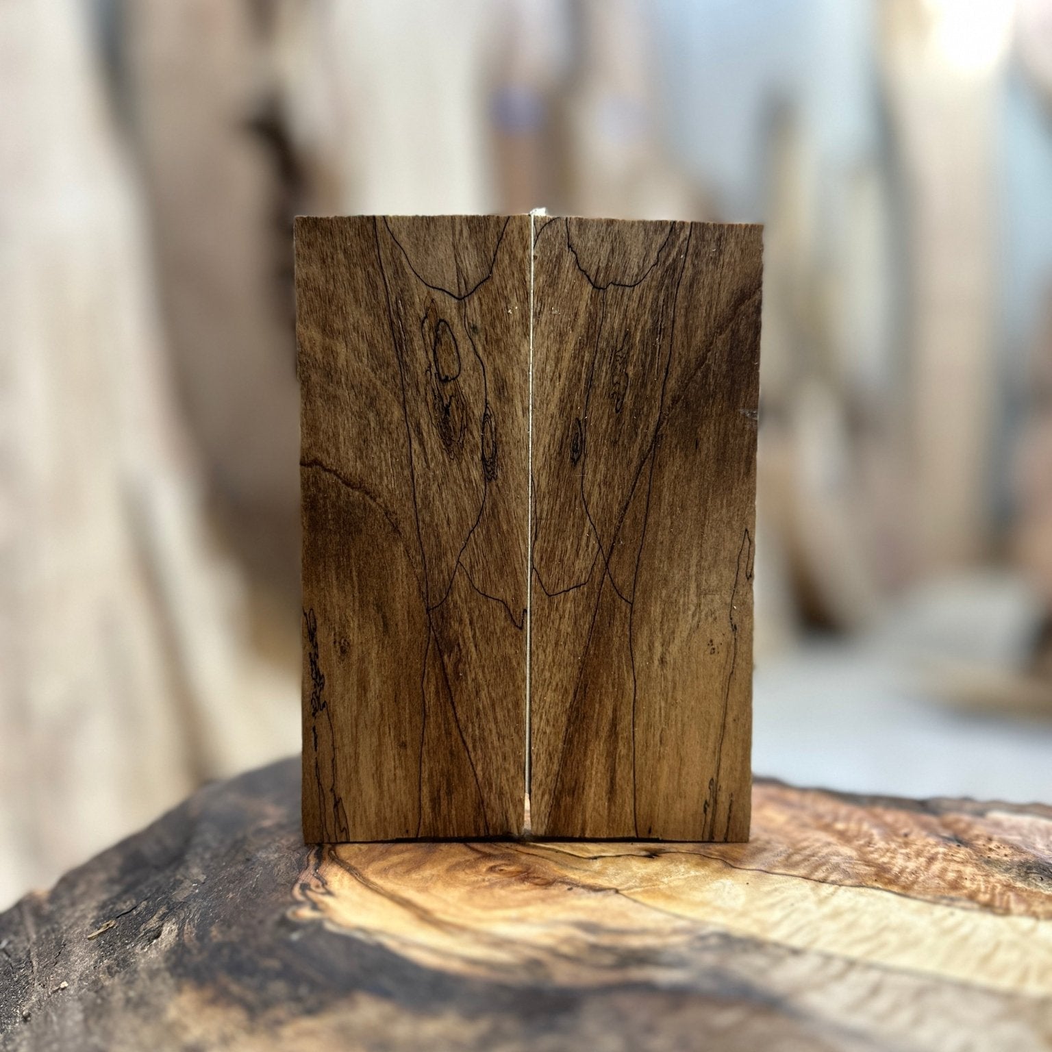 Big Leaf Maple Knife Scale | Big Leaf Maple | Hamilton Lee Supply