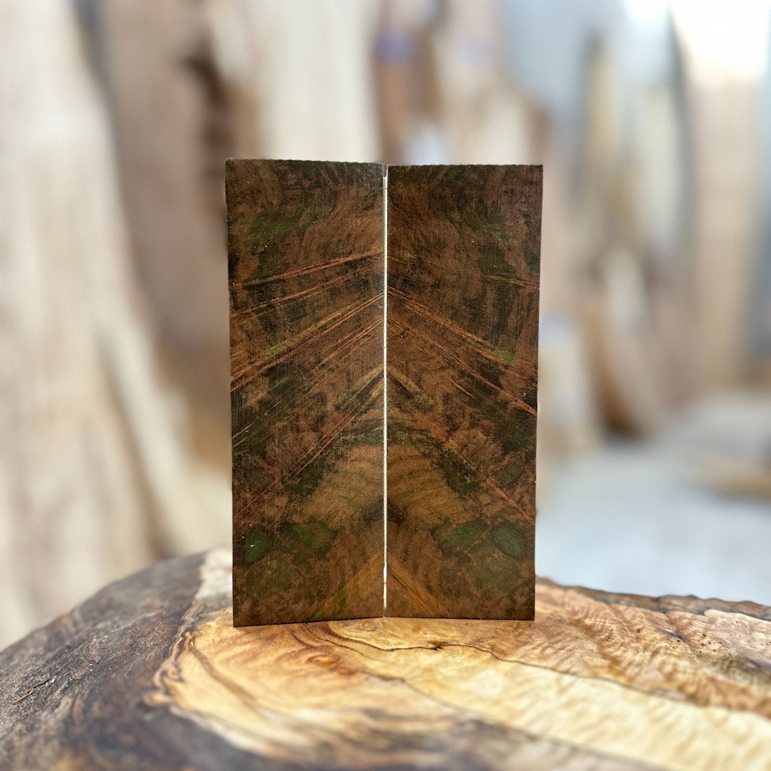 Big Leaf Maple Knife Scale | Big Leaf Maple | Hamilton Lee Supply