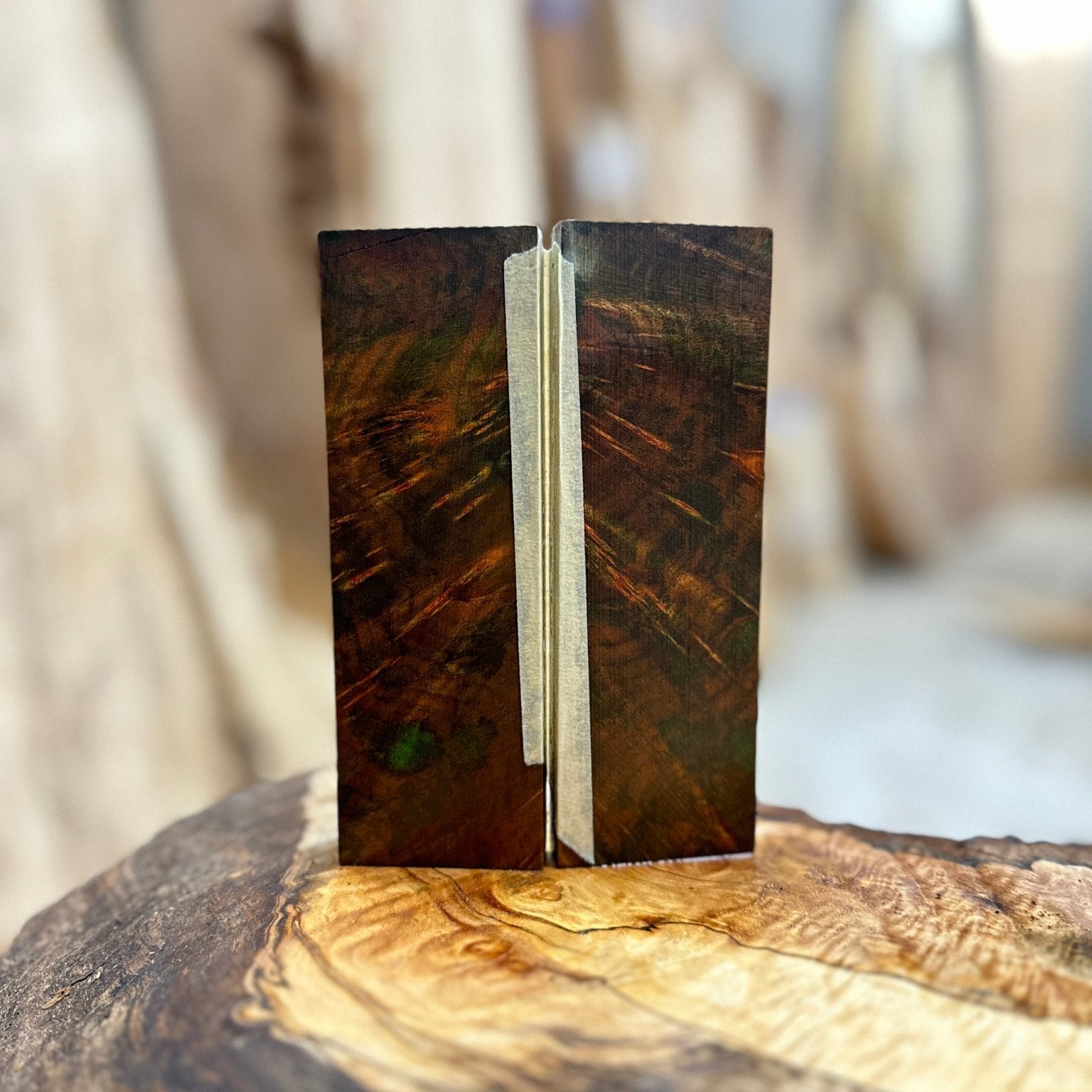 Big Leaf Maple Knife Scale | Big Leaf Maple | Hamilton Lee Supply