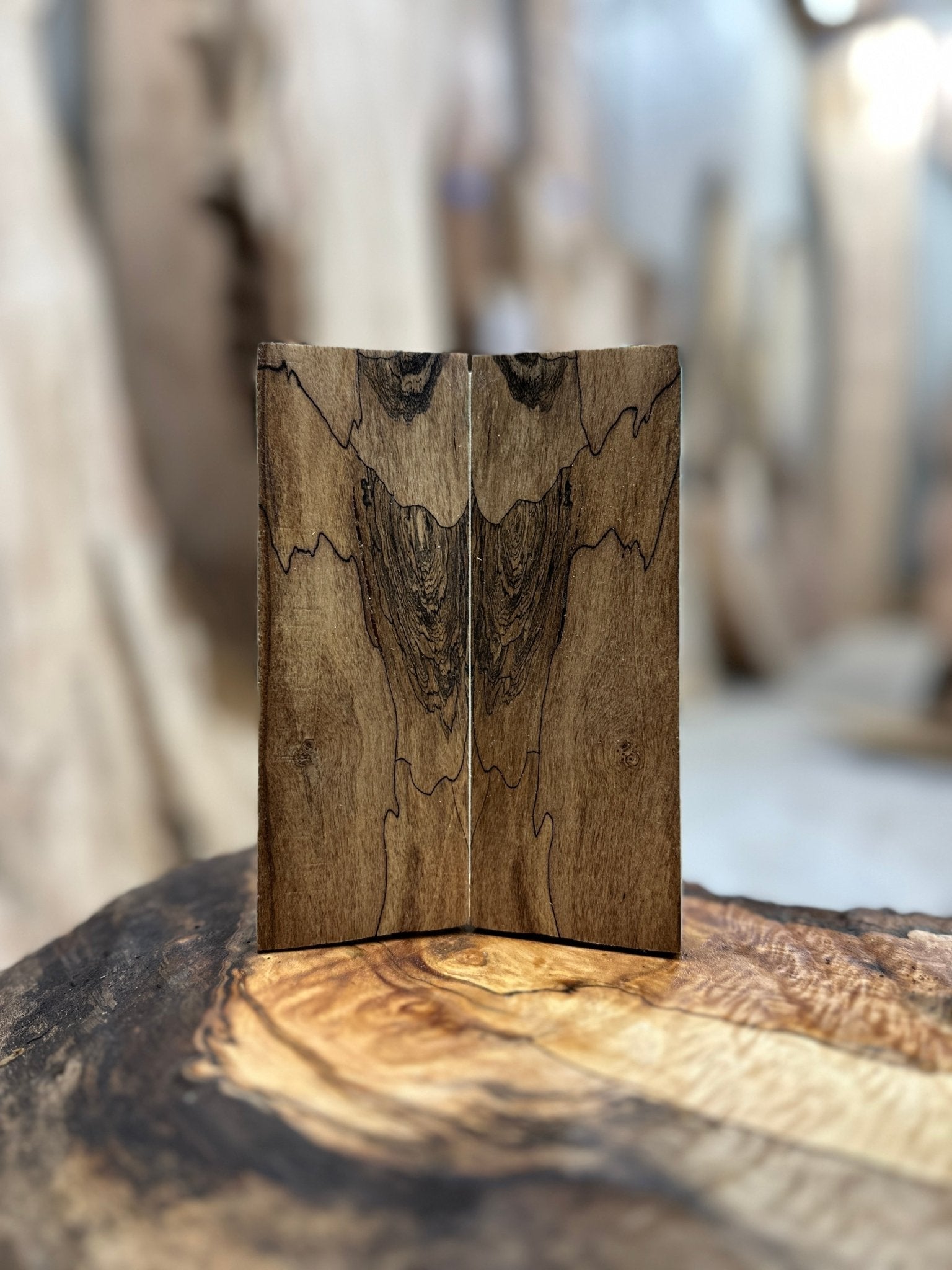 Big Leaf Maple Knife Scale | Big Leaf Maple | Hamilton Lee Supply