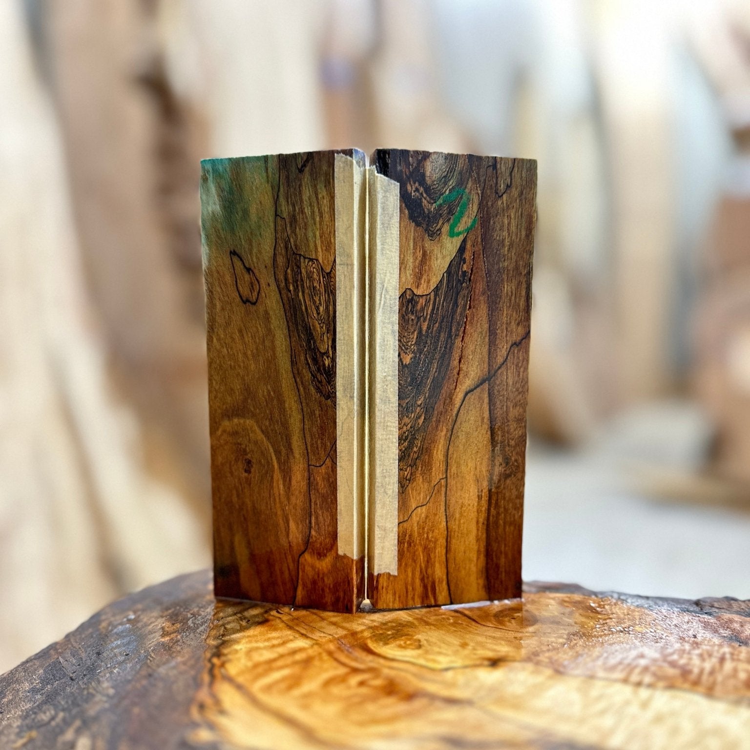 Big Leaf Maple Knife Scale | Big Leaf Maple | Hamilton Lee Supply