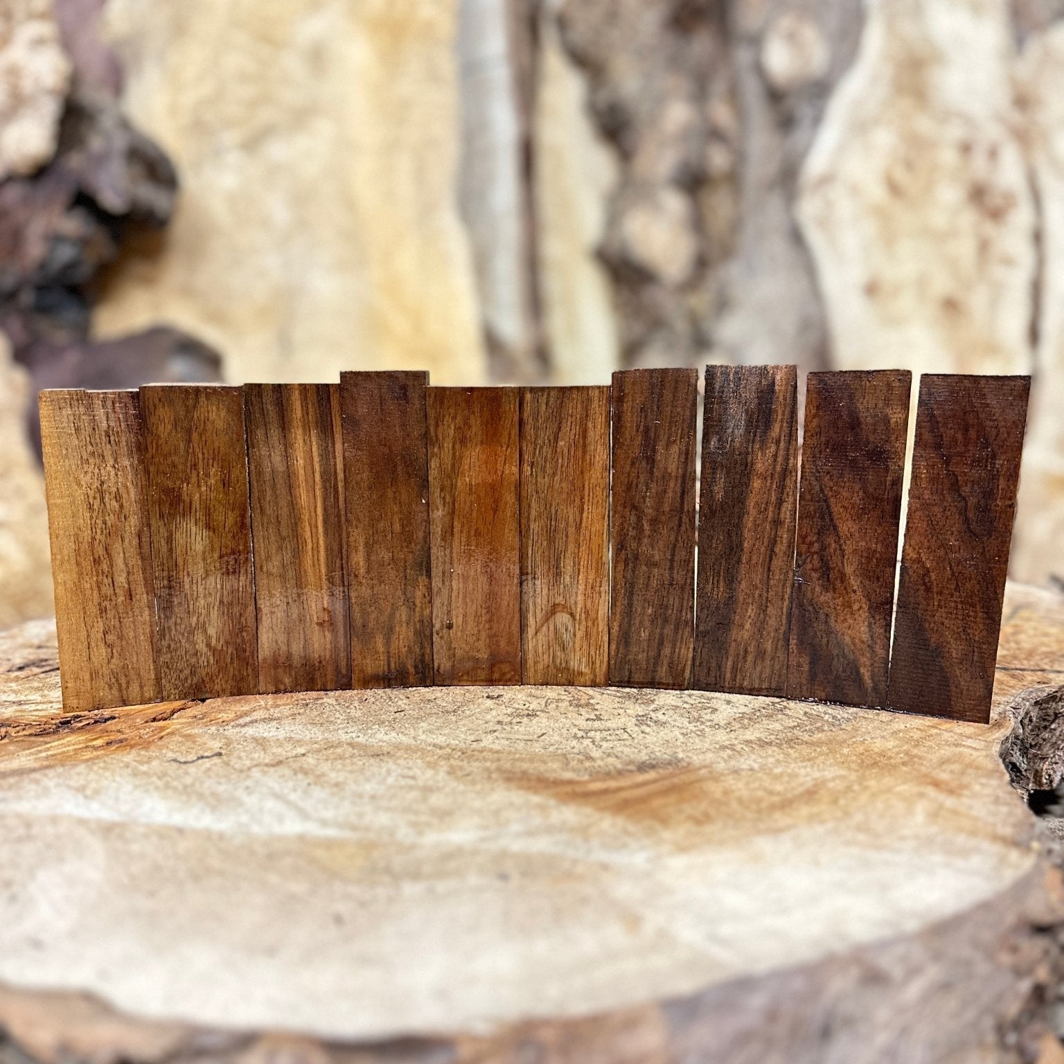 Black Walnut Call Blanks 10 Pack Bundle | Black Walnut | Hamilton Lee Supply