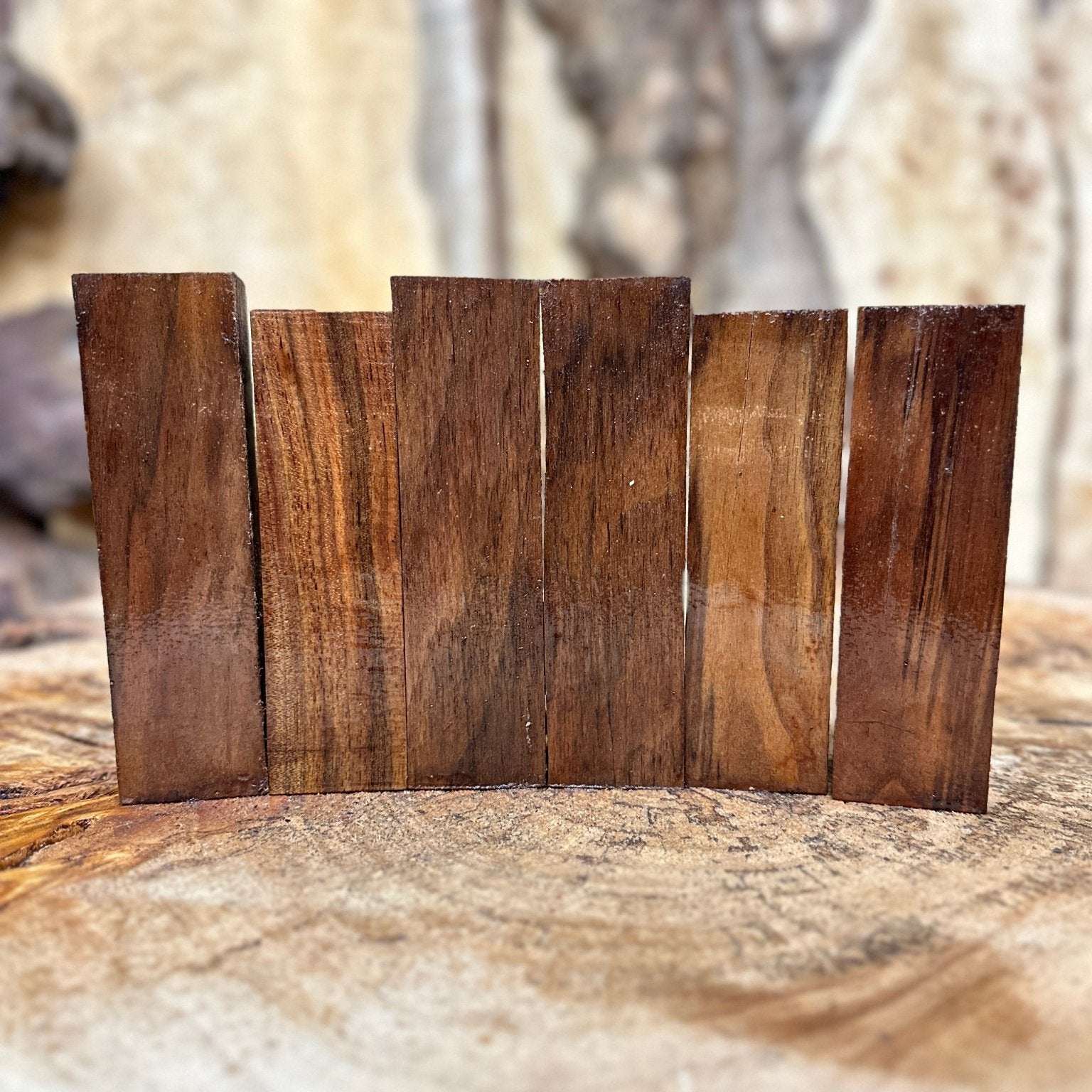 Black Walnut Call Blanks 6 Pack Bundle | Black Walnut | Hamilton Lee Supply