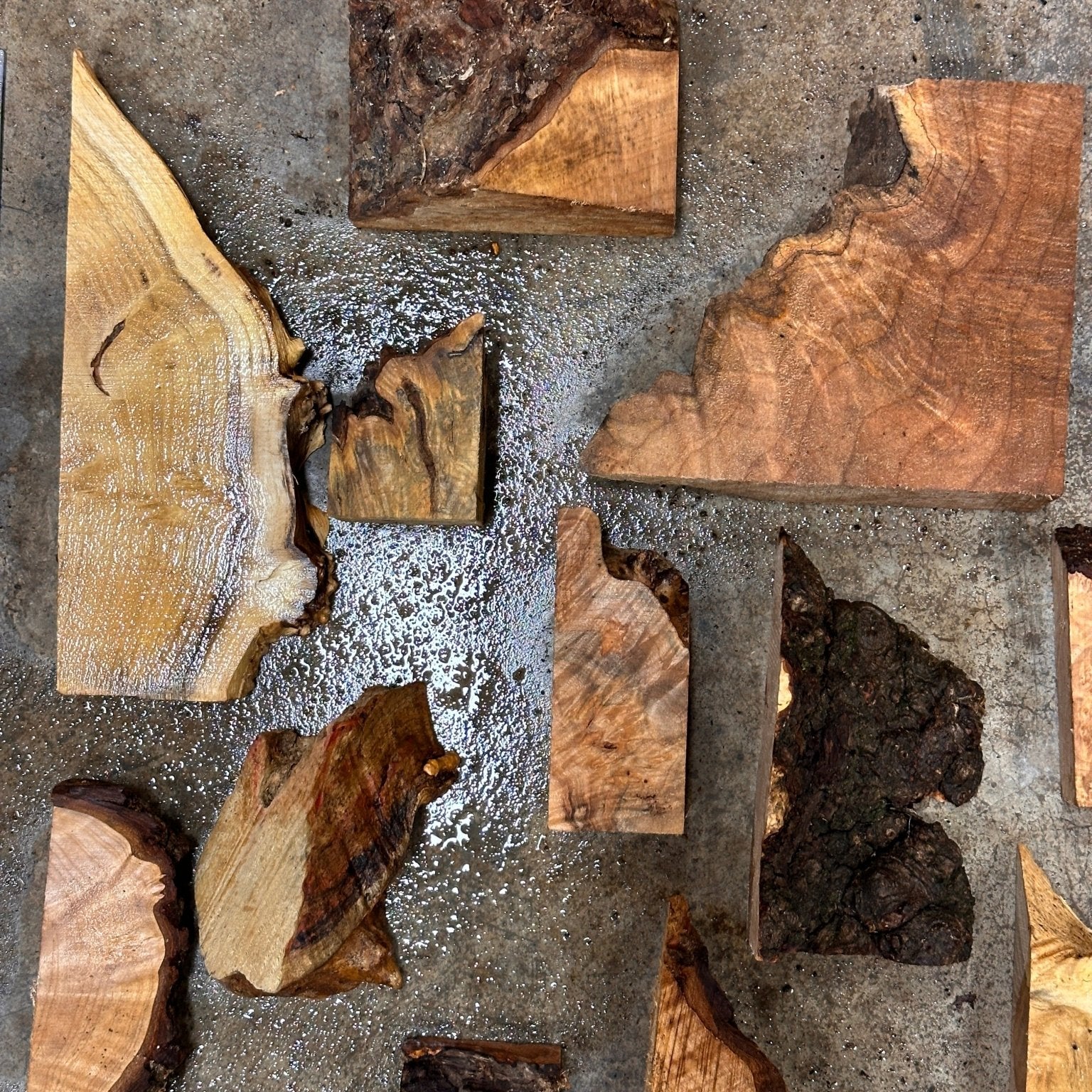 Box of Assorted Blanks | Turning Blank | Hamilton Lee Supply