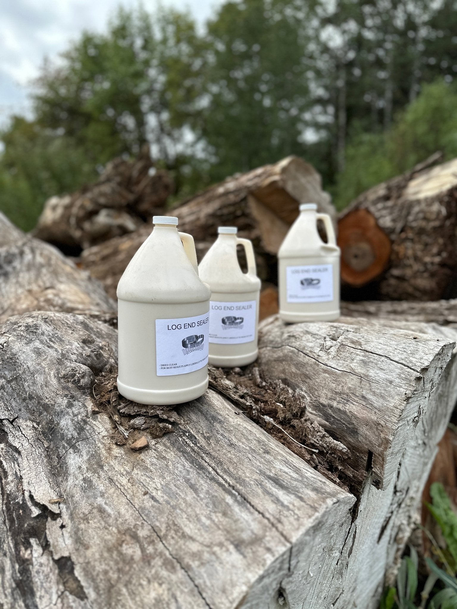 Double Diamond Slabworks Log End Sealer | Log End Grain Sealer | Hamilton Lee Supply