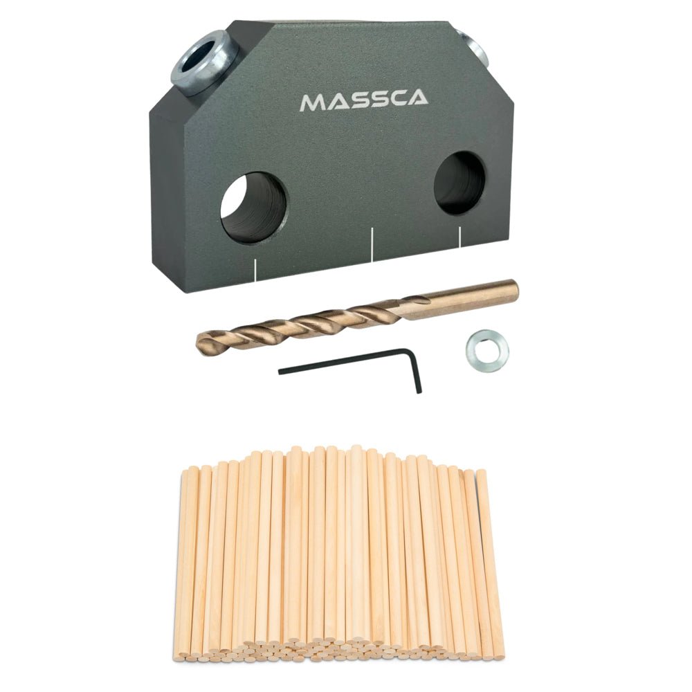 Dowel Jig X & 20 units 5/16" X 6" Wooden Dowel | Woodworking | Hamilton Lee Supply