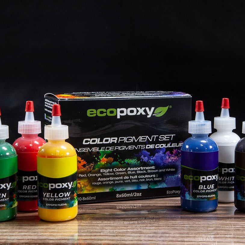 EcoPoxy Liquid Color Pigment Sets | Liquid Pigments | Hamilton Lee Supply