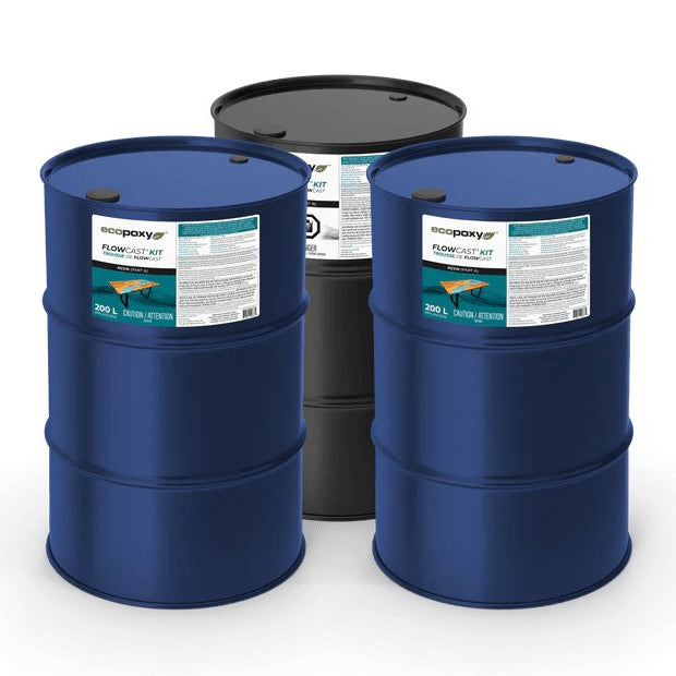 EcoPoxy 600L (158.5gal) FlowCast® Deep Pour 2:1 Wholesale Bundle | Epoxy | Hamilton Lee Supply