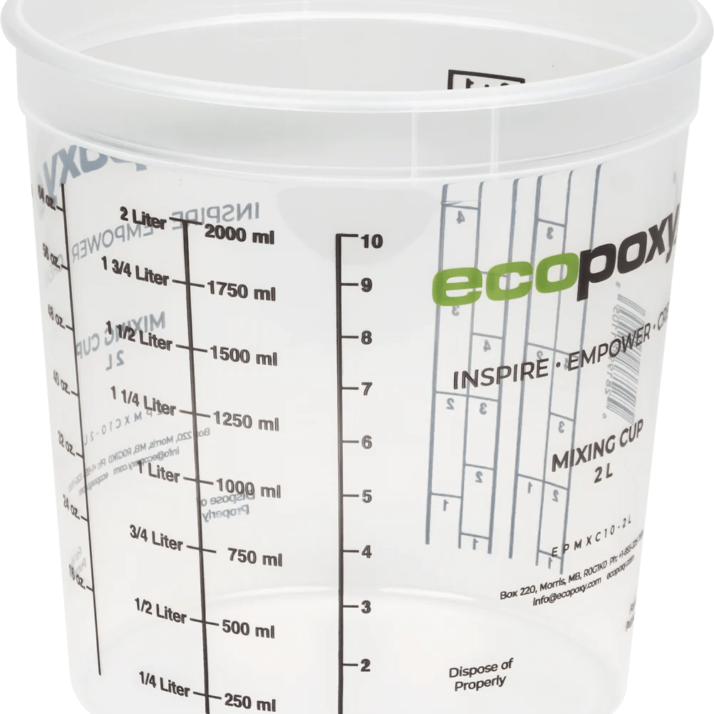 EcoPoxy Graduated Epoxy Mixing Cups | Epoxy Mixing Cup | Hamilton Lee Supply