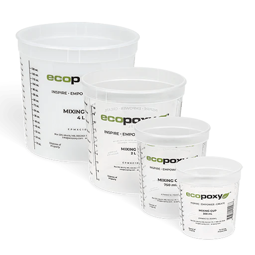EcoPoxy Graduated Epoxy Mixing Cups | Epoxy Mixing Cup | Hamilton Lee Supply