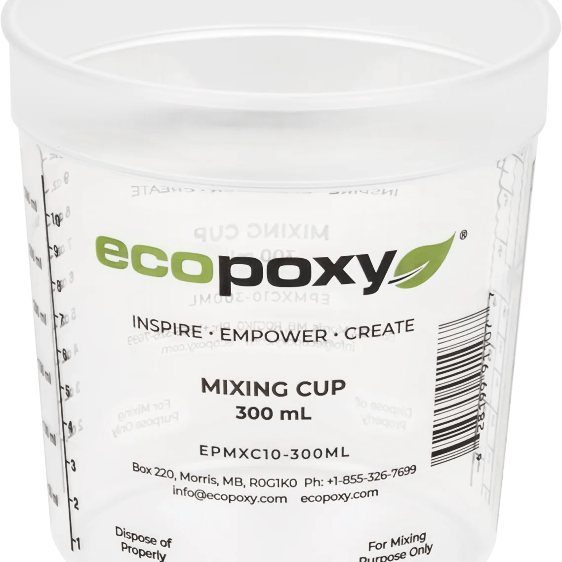 EcoPoxy Graduated Epoxy Mixing Cups | Epoxy Mixing Cup | Hamilton Lee Supply