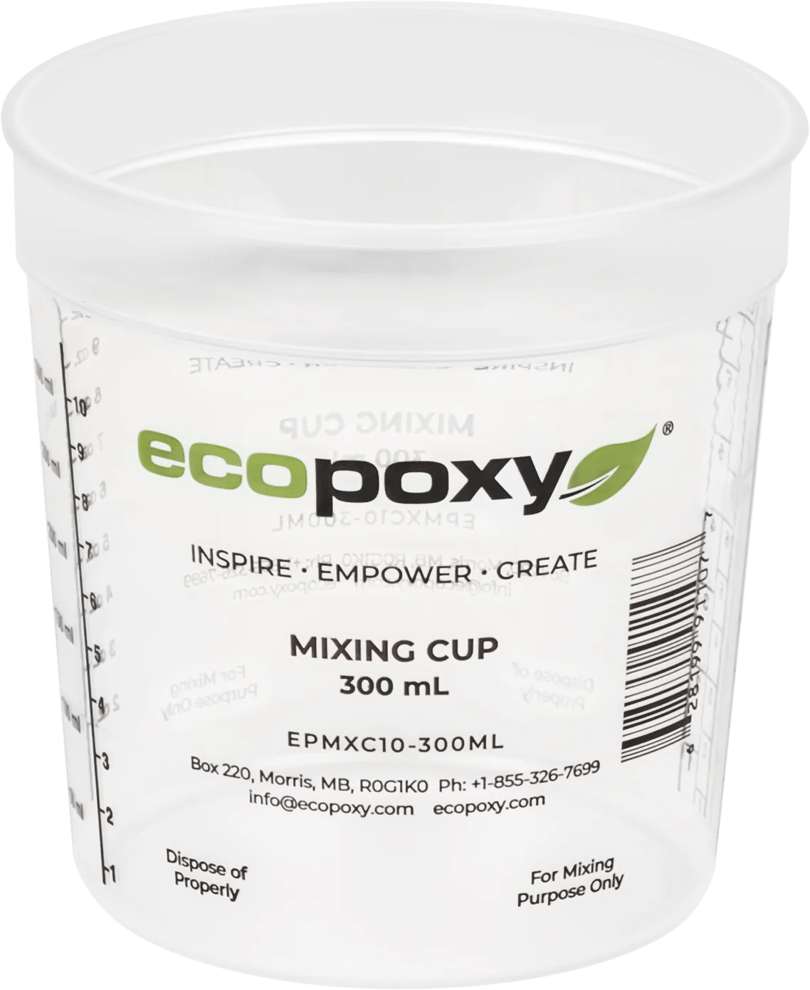 EcoPoxy Graduated Epoxy Mixing Cups | Epoxy Mixing Cup | Hamilton Lee Supply