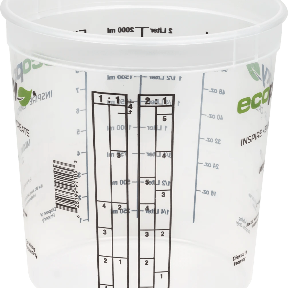 EcoPoxy Graduated Epoxy Mixing Cups | Epoxy Mixing Cup | Hamilton Lee Supply