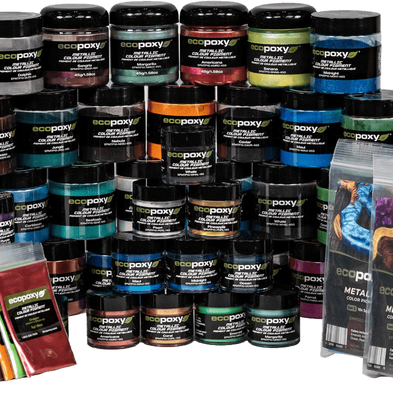 EcoPoxy Metallic Color Pigments |15g | Mica Pigment | Hamilton Lee Supply