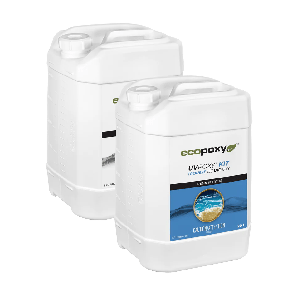 EcoPoxy UVPoxy 1:1 Coating Epoxy | Epoxy | Hamilton Lee Supply