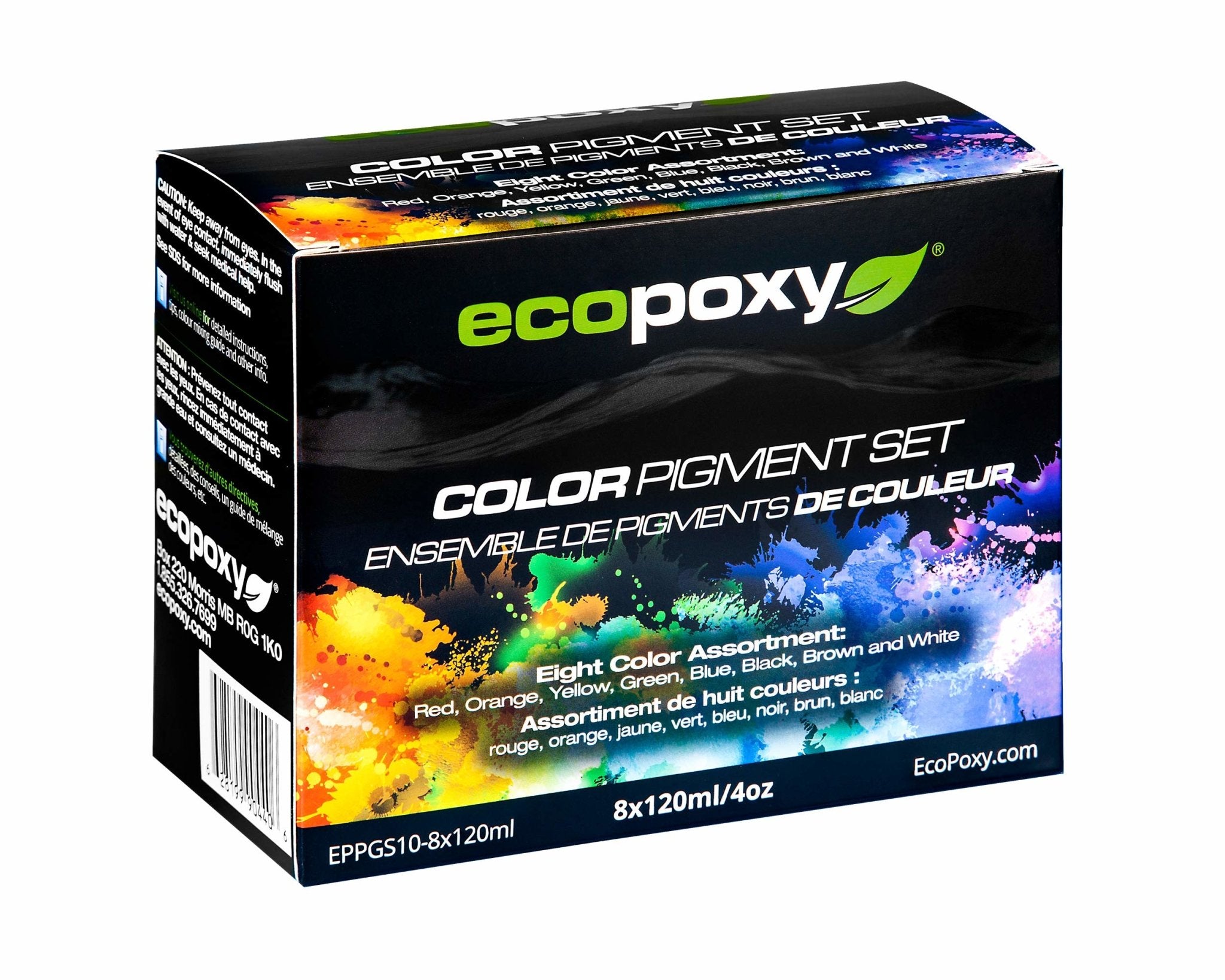 EcoPoxy Liquid Color Pigment Sets | Liquid Pigments | Hamilton Lee Supply