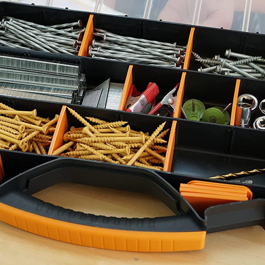 Hardware Box Storage | 18 Compartments | Woodworking | Hamilton Lee Supply