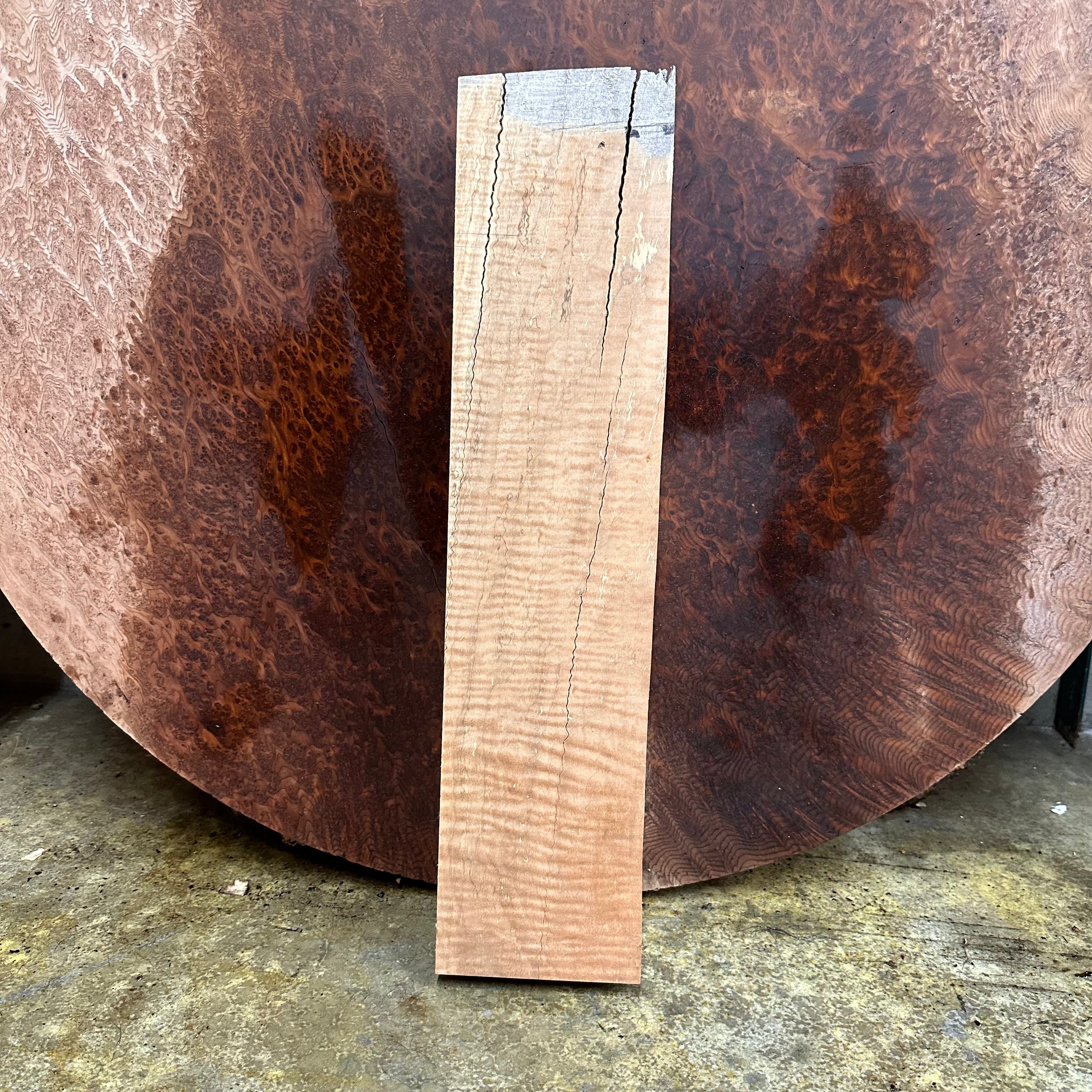 LiveEdge Curly Big Leaf Maple | | Hamilton Lee Supply