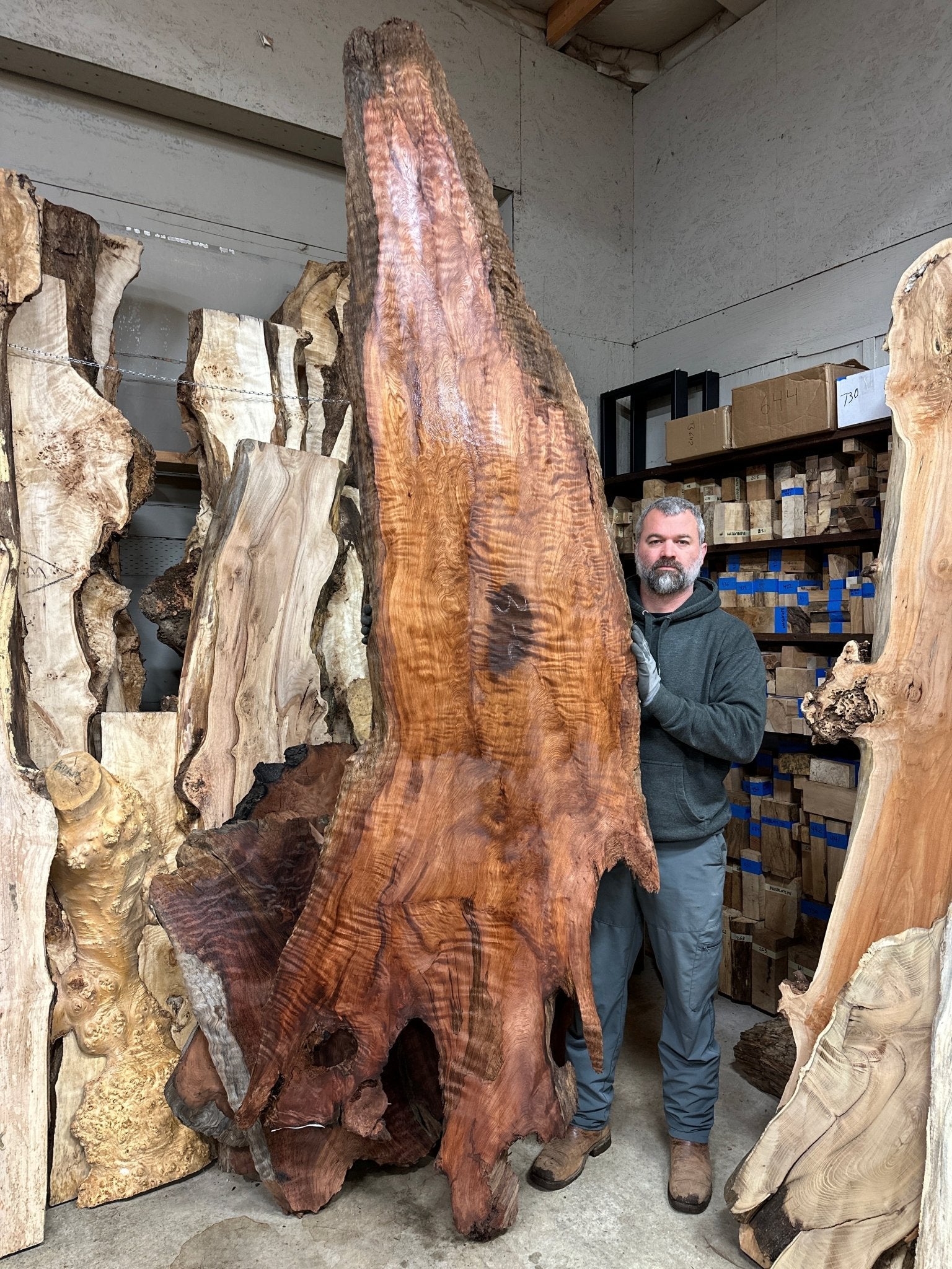 LiveEdge Ancient Redwood | Ancient Redwood | Hamilton Lee Supply