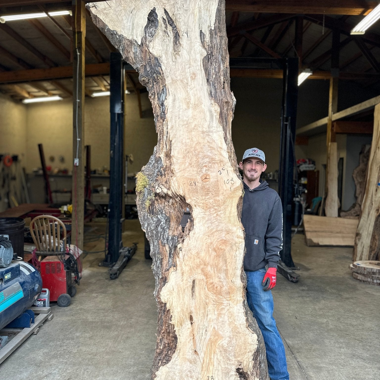 LiveEdge Big Leaf Maple | Big Leaf Maple | Hamilton Lee Supply
