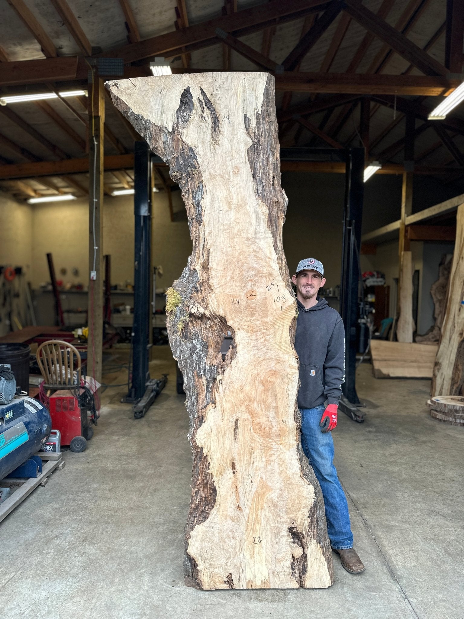 LiveEdge Big Leaf Maple | Big Leaf Maple | Hamilton Lee Supply
