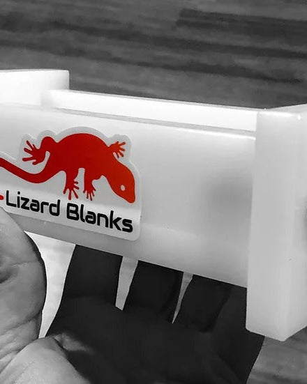 Lizard Blanks - Double Pen - Single Knife Scale Mold | Craft Molds | Hamilton Lee Supply