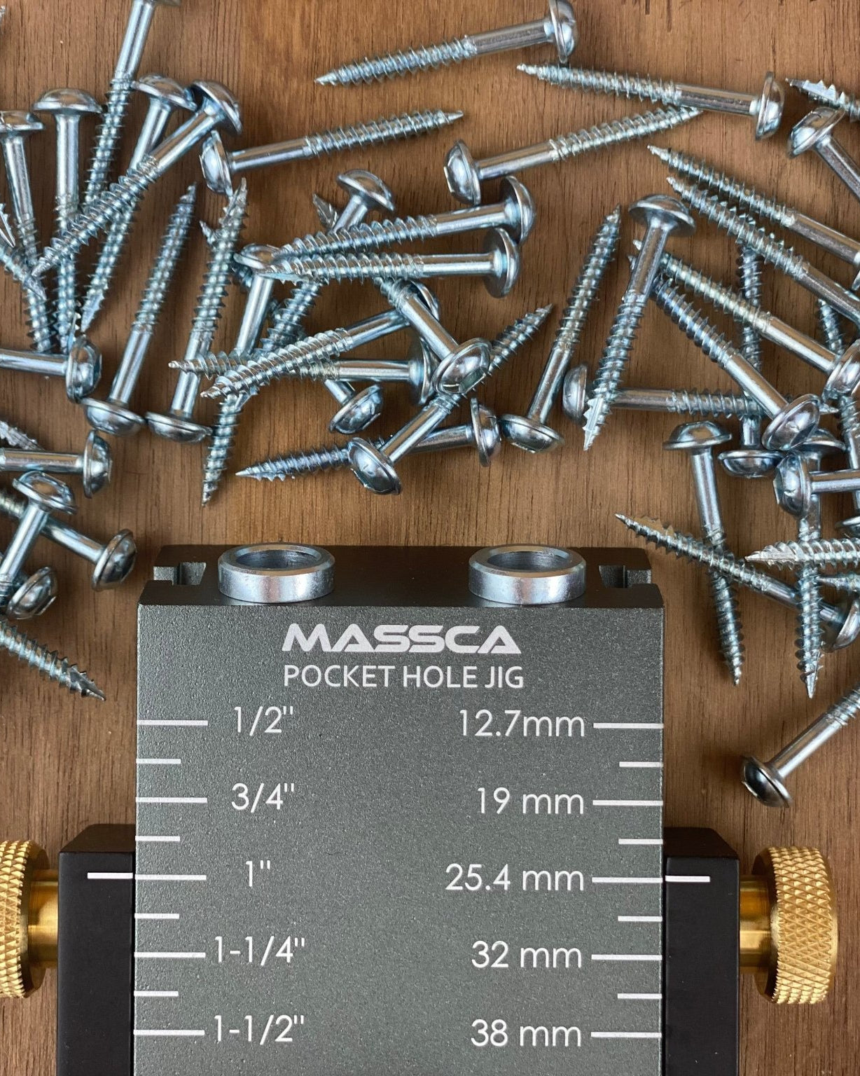 Massca Aluminum Twin Pocket Hole Jig | Woodworking | Hamilton Lee Supply
