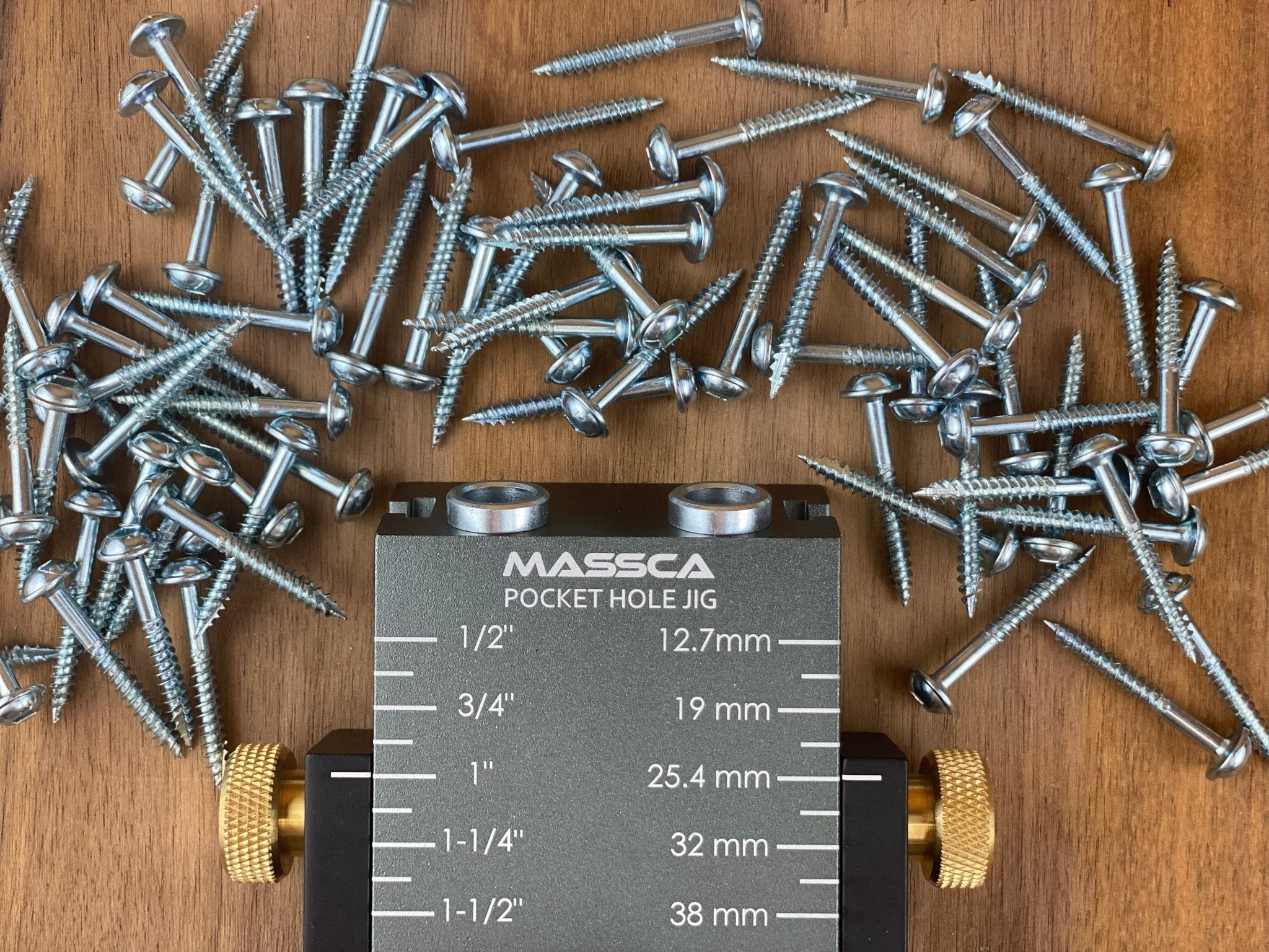 Massca Aluminum Twin Pocket Hole Jig | Woodworking | Hamilton Lee Supply